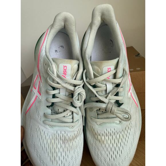 ASICS GT- 2000 12 Green/Pink Women Running Sneakers- SZ 9 - Picture 6 of 16